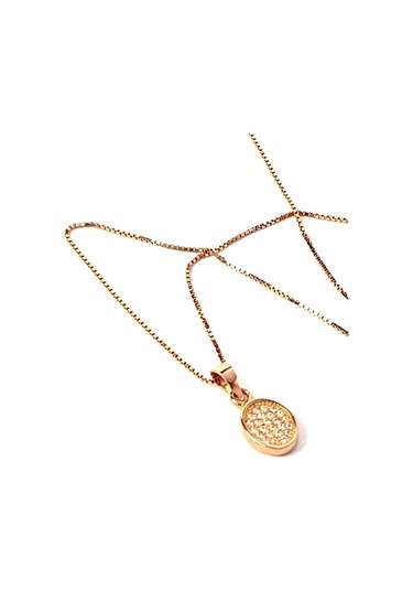 Pırlanta Işıltısında Zirkon Taşlı Gümüş Minimal Kolye (477427813)