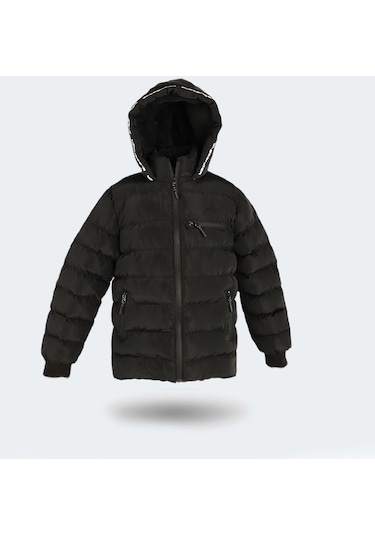 Slazenger CAPTAIN NEW IN Unisex Çocuk Mont &amp; Kaban Siyah