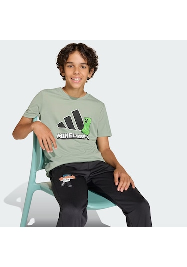Adidas Minecraft Training Çocuk Tişört C-adıkd6873c40a00 Yeşil