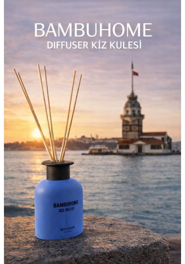 Oda Ofis Kokusu Kız Kulesi 120 Ml Bambuhome Duffuser Tropikal Fresh