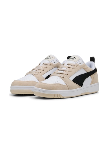 Puma Rebound V6 Low Sd Beyaz Erkek Sneaker 000000000102237420 Beyaz-bej-sıyah Çok Renkli