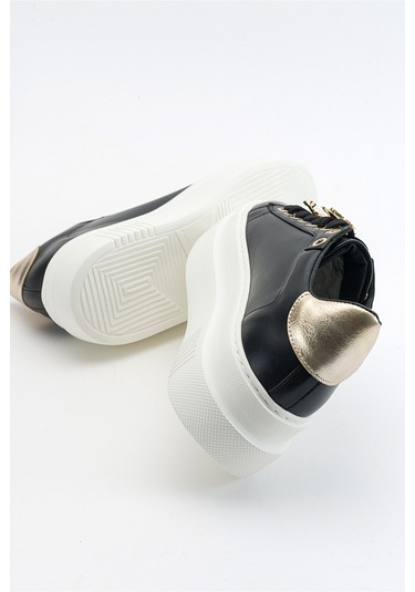 Luvishoes Ater Siyah Kadın Spor Ayakkabı Siyah