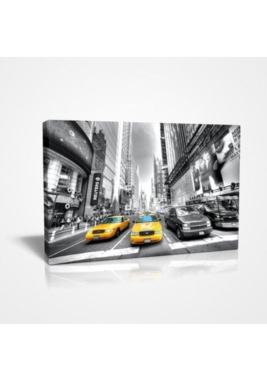 Newyork Taxi Kanvas Tablo