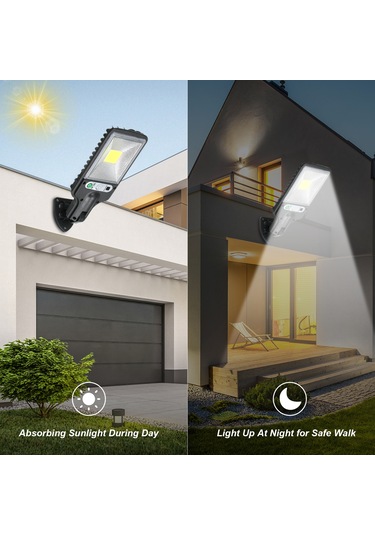 Singree Güneş Enerjili 18 Led Duvar Aydınlatması: 3 Işık Modu, Ip44 Su Geçirmez, 1200mah Şarj Edilebilir Pil İle Bahçe Ve Dış Mekan Aydınlatma.