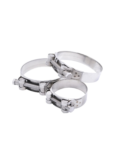 Paslanmaz Krom Hortum Kelepçesi. Ağır Hizmet. 68-73mm