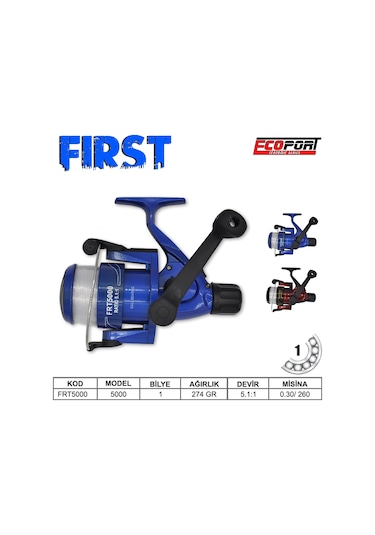 Ecoport First 5000 Olta Makinesi Mavi