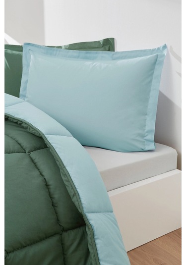 Özdilek %100pamuk Çift Kişilik Yatak Seti-colourist Zümrüt Yeşili Zümrüt Yeşili