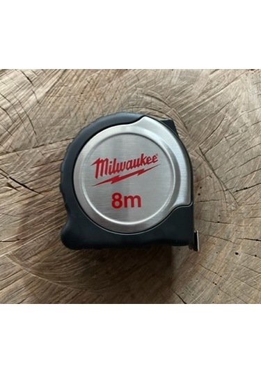 Milwaukee Pro 8 Metre Çelik Şerit Metre Ölçüm Metresi 8metre
