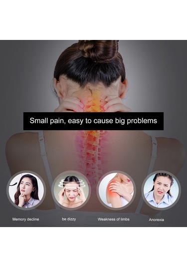 Teltree Taşınabilir Boyun Ve Omuz Masaj Cihazı - 6 Mod, 9 Şiddet Ayarlı, Uzaktan Kumandalı Siyah Masaj Yastığı Siyah