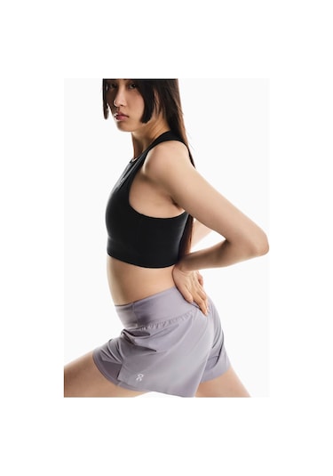 On Court Shorts Kadın Tenis Şortu Performans Tasarımı Mor