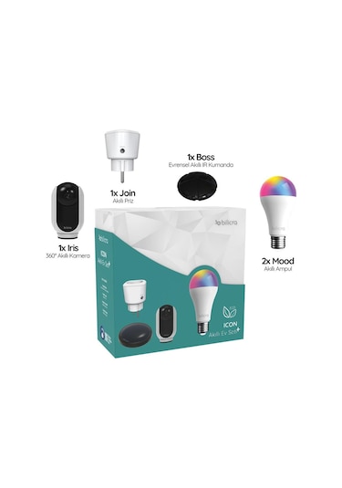 Bilicra Icon Akıllı Ev Seti Plus