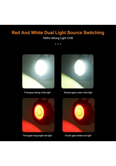 Monyee Cob Led Multifonksiyonel Fener: 4 Seviye Parlaklık, Kırmızı-beyaz Işık, Anahtar Zinciri, Şapka Klembi, Manyetik Tutma, Usb-c Şarj, Şişe Açıcı Siyah