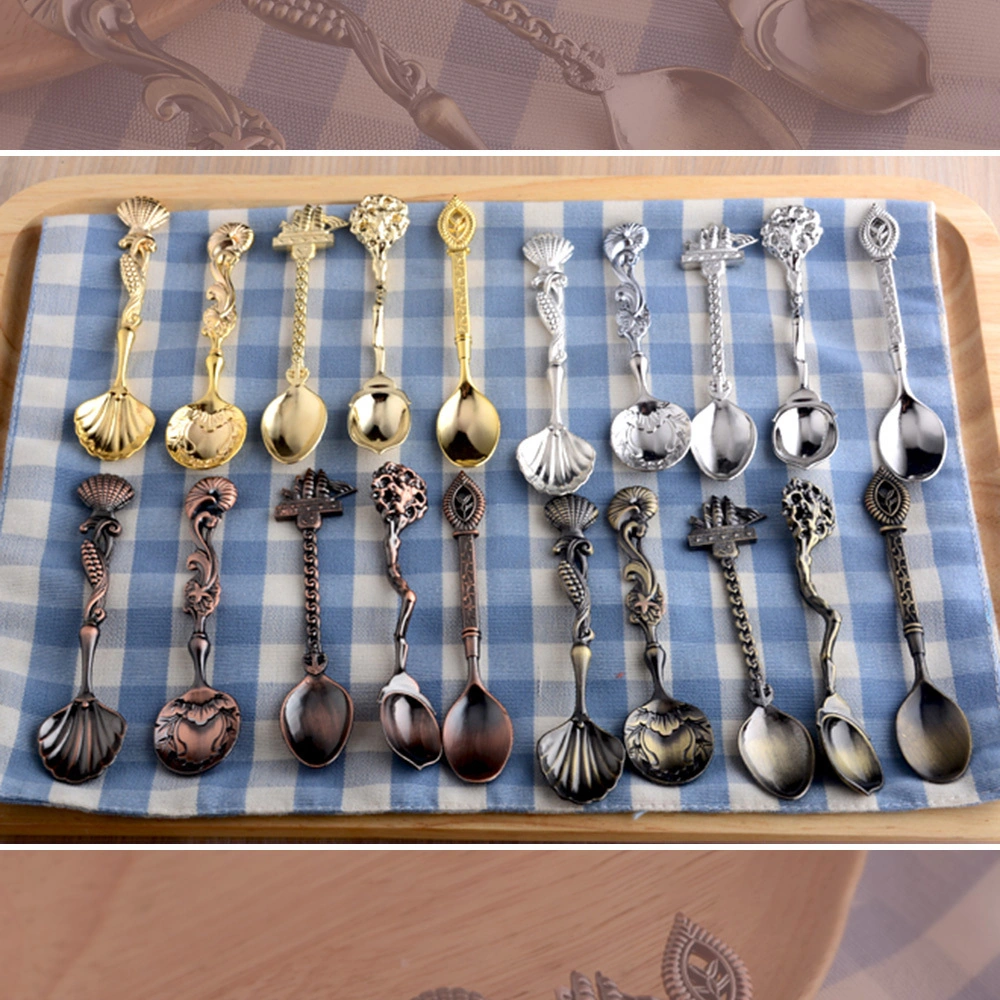 Geeksen 5'li Bakır Renkli Kahve Kaşığı Seti - Çikolata Ve Tatlı Karıştırıcı, Dekoratif Mutfak Gereci, Paket Halinde Diğer