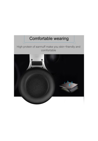 Kablosuz Kulaklık - Kartlı, Siyah
