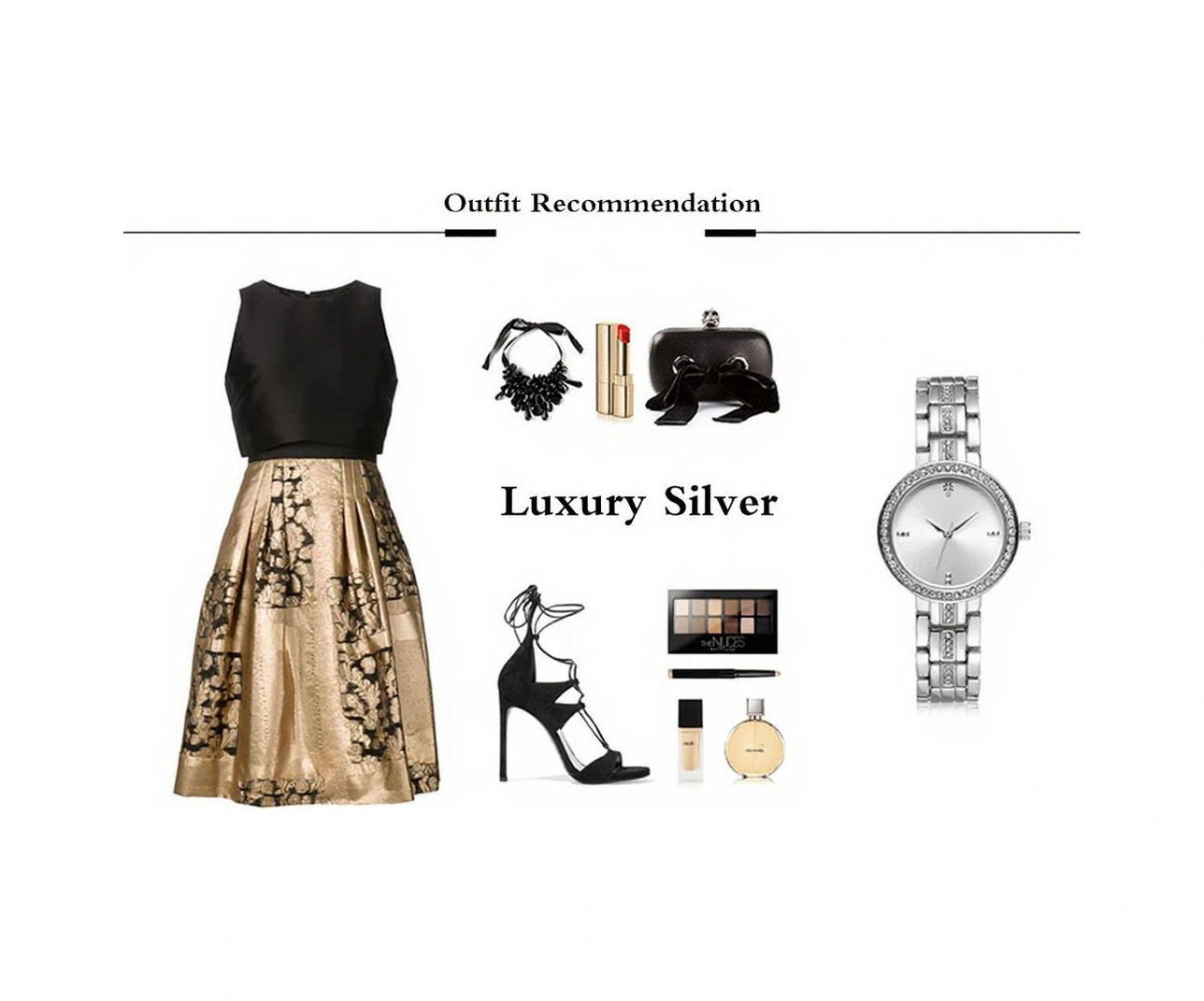 Xindoker Bayanlar İçin Ultra İnce Kasa, Yaşam Suya Dayanıklı, Akıllı Kordonlu Moda Kuru Saat - Gümüş Renk Silver