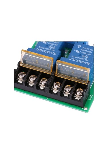 Besthome1 2 Kanallı 12v Dc Optokuplör İzolasyonlu Röle Modülü, 30a Kapasite Yüksek/düşük Tetikleme