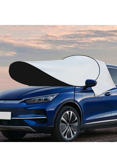 Dancemonkey Araba Güneşliği Ön Kapak Gümüş Vinil Isı Kalkanı