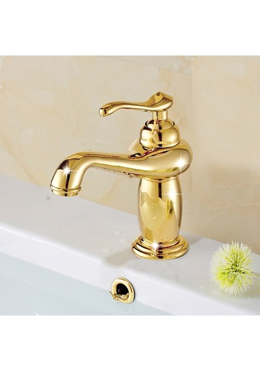 Cbtx Sıcak Ve Soğuk Karışık Su Havzası Taklit Su Musluğu, Stil: Kısa Model Çok Renkli