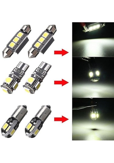 Supermarket1 Bmw 5 Serisi E39 İçin 20 Adet Led İç Aydınlatma Seti 1997-2003