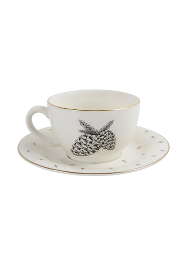 Porland Forest Tabaklı  Çay Fincanı 215Cc 04Lfh000460