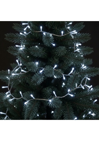 13.14 Metre Yılbaşı Led Işık 120 Led - Trafolu Fonksiyonlu Beyaz Işık Dekoratif İç Mekan Aydınlatması Diğer