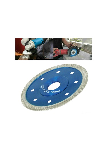 Tenfowee 105mm/4.1in Çelik Elmas Kesici Diski, Seramik Çimento Taş Kesim İçin, 3000-11000 Rpm Hız Aralığı