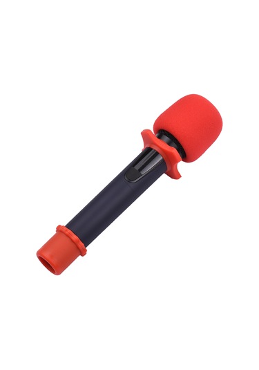 Yaleker Mikrofon Koruma Seti: Sprey Rüzgar Koruyucu + Silikon Kayma Engeli + Dürtüye Dayanıklı Uç Kılıfı Kırmızı