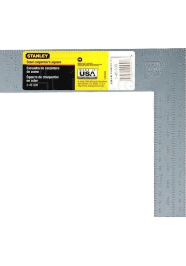Stanley St145530 600 Mm X 400mm Marangoz Çelik Gönye