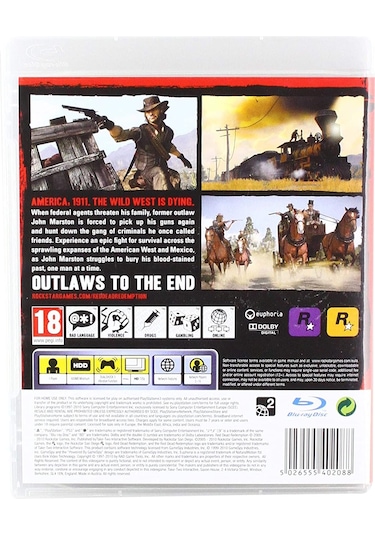 Red Dead Redemption PS3 Oyun