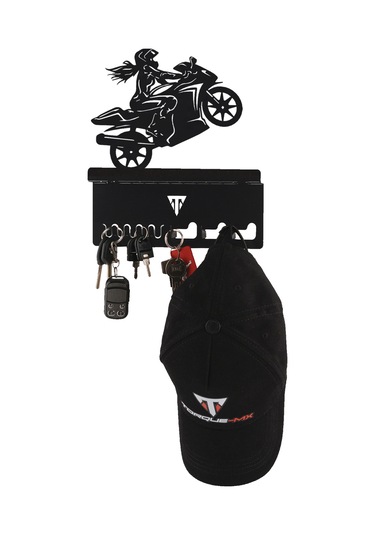 Torque-mx Metal Dekoratif Anahtar Askısı Ea22 Siyah