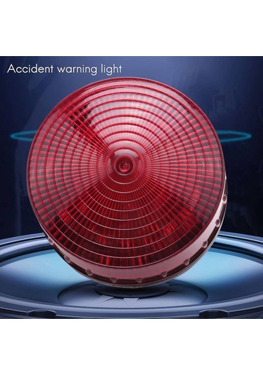 Ac 220v Endüstriyel Led Flaş Strobe Işık Kaza Uyarı Işığı Kırmızı Lte-5061 De