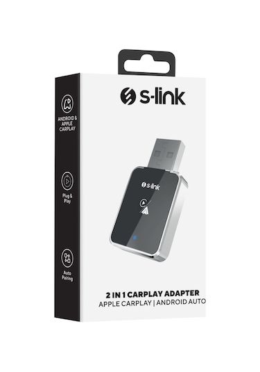 S-lınk Sl-car01, 2in1 Android Ve Apple Uyumlu Cihazlar, Kablosuz Android