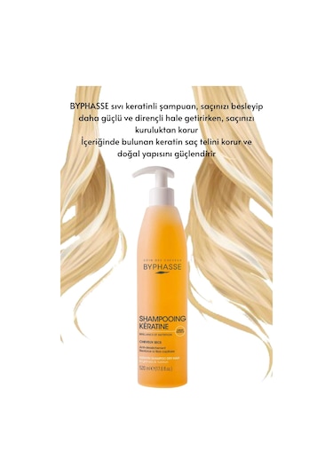 Keratin Şampuan Kuru Saçlar Yüksek Koruyucu 520 Ml