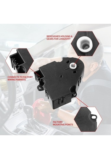 Supermarket1 Chevrolet, Gmc, Cadillac, Buick, Pontiac İçin Klima Kapak Aktüatörü - 1999-2014, Kolay Montaj, Uyumlu Parça