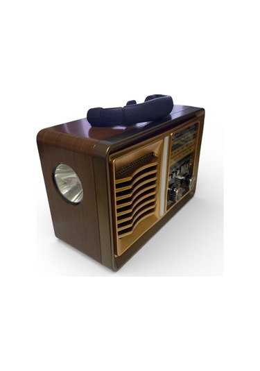 Güneş Panelli 17 Cm 3 Bant Nostajik Usb Bluetooth Radyo 1015