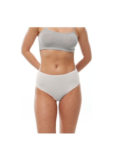Malabadi Kadın Ekru 2 Li Paket Modal Yüksek Bel Slip Külot 1955 Ekru