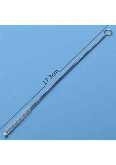 Pratik Cam Ve Metal Krom Pipet Temizleme Fırçası Pipet Temizlik Fırçası - 1 Adet