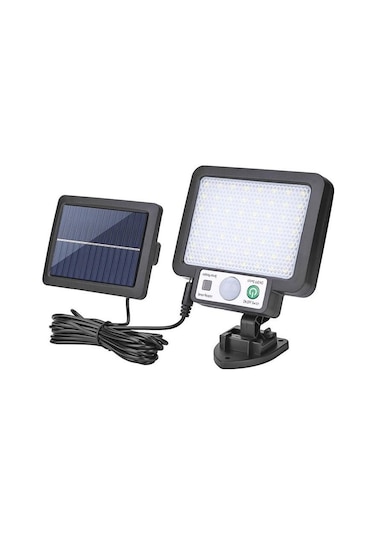 Powermaster Jx-f56 Solar Panelli Hareket Sensörlü Üç Modlu Duvar Lambası