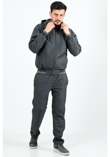 Enrıco Ferry Erkek Mıcropoly Kumaş Içi Polarlı Eşofman Takım2450A