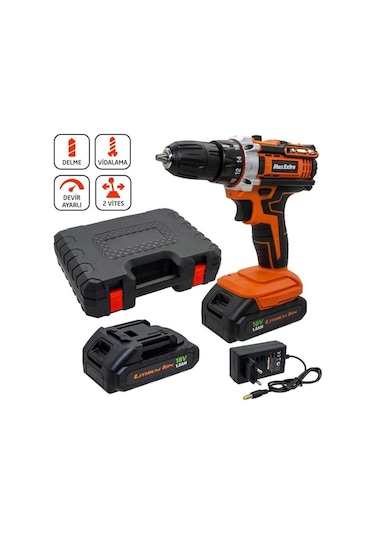 Maxextra Mx1815 18v Akülü Matkap