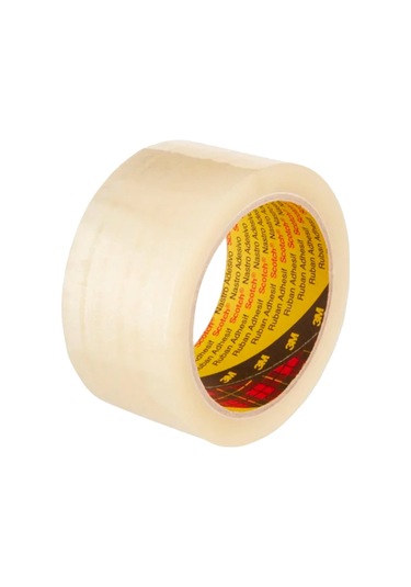 3m 371 Şeffaf Koli Bandı 6 Adet 50mm X 100mt 1