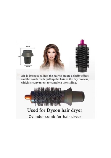 Joyhub Saç Maşası Ve Adaptör Silindir Tarak Için Ctny9o