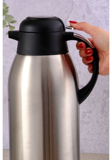 Penguen PNG-1300B 3 Litre Çift Katlı Çelik Çay Termosu