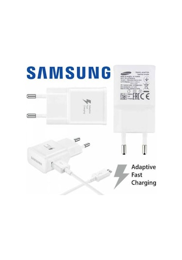 Samsung Galaxy Hızlı Şarj Aleti J2 J5 J7 Note 4 5 S7 Edge