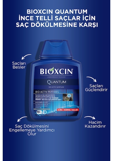 Bioxcin Quantum Şampuan 3 Al 2 Öde Kuru Normal Saçlar İçin