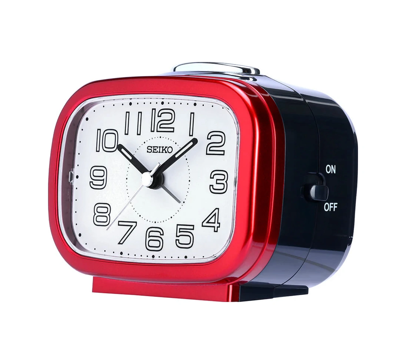 Seiko Clock Qhk060r Masa Saati Kırmızı