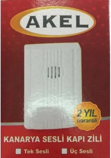 Elektronik Kapı Zili Kanarya Sesi 12Volt N11.437