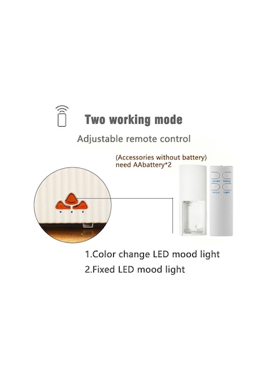 12w Kristal Nemlendirici Aromaterapi Difüzör 250ml Akıllı Uzaktan Kumanda Taşınabilir Otomatik Difüzör - V178 Balina Ab Tak