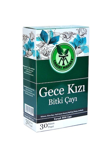 Tabiat Market Gece Kızı Karışık Bitki Süzen Poşet Çay 30 x 2 G
