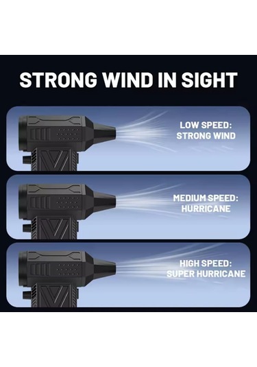Ambition Mini Turbo Jet Fan Violent Fan Rechargeable Blower